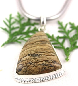 92,5 terterling ililver ancy Hape haatral andscape Asper ememstone omen ewelry harm endant Ant holesale - Product Image 3