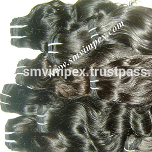 Tissage de cheveux humains de temple 100% non transformés. Extension de cheveux bruts la plus vendue. cheveux humains de temple - Product Image 6