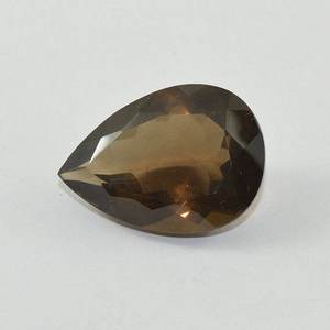 Cuarzo ahumado natural de 10mm y 12mm, corte de pera facetado, calibrado, suelto, venta al por mayor, precio de piedras preciosas, tienda en línea ahora de la tienda del fabricante - Product Image 1