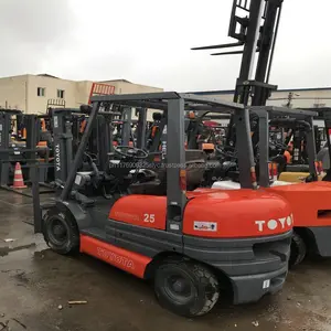 Dijual 2.5 Ton Forklift TOYOTA Bekas, FD25 Toyota Forklift 2.5 Ton