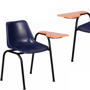 Silla de escritura de madera de diseño moderno con almohadilla para juegos de muebles escolares y universitarios - Product Image 1