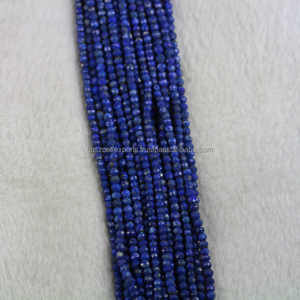 Premium Product Bleu Lapis Lazuli Pierres Précieuses Perles Rondes Cristaux de Pierre Naturelle pour Guérir les Bijoux - Product Image 1
