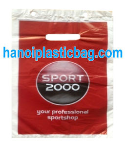 Die-cut Plastic Bags with blockhead - Product Image 2