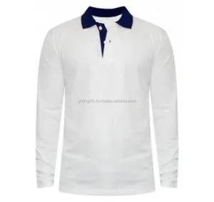 Người Đàn Ông Của Cho Polo T-Shirt OEM Thiết Kế Đồng Bằng Đầy Đủ Tay Áo Chất Lượng Cao Giá Rẻ Bán Buôn Nhà Máy Trực Tiếp Xuất Khẩu Chính Thức Phong Cách - Product Image 1