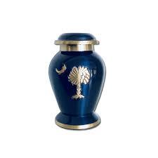 Palmetto-urna de cremación de Metal para cenizas y funerarias, suministros de árbol y Media Luna pulida de calidad prémium - Product Image 4