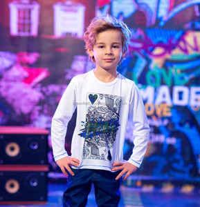 Sublimación de fantasía al por mayor personalizado niños OEM secado rápido de punto Casual 100% algodón camiseta de manga corta - Product Image 4