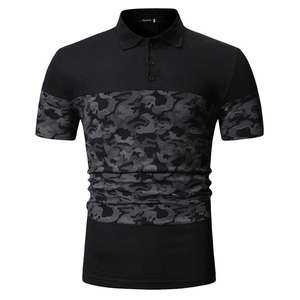 Camisas de Hombre al por Mayor, 100% Algodón, Tejido de Punto, Hombros Caídos, Logotipo Personalizado, Estilo Formal, Panel de Contraste Frontal, Ecológicas - Product Image 5