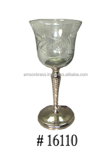 Porte-bougie hurricane en verre massif décoratif en forme d'hippocampe - Product Image 4