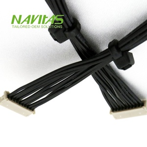 Arnés de cables OEM con conector de 10 pines de 1,25mm y cable UL1061 26AWG para módulo PCB o LED - Product Image 6