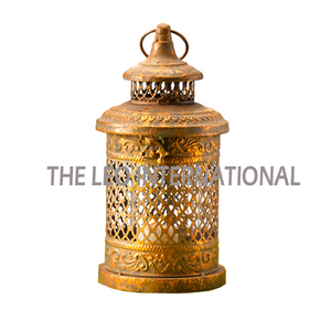El Mejor Producto, Último Diseño, Nuevas Lámparas, Lámpara Dorada y Antigua de Tamaño Mediano con Decoración de Jardín Colgante para Decoración del Hogar - Product Image 1
