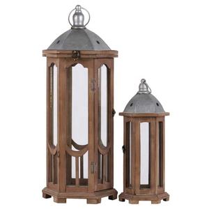 Portavelas de Navidad de linterna de Metal de diseño moderno personalizado para la decoración del hogar en color de forma de tamaño - Product Image 3