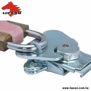 TS-158-2 Surface Mount Big Twist Padlockable Claw Spring Hook Latch