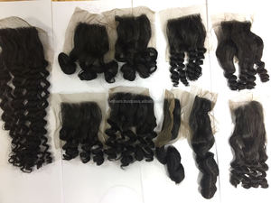 Paquetes de cabello virgen con cierre de encaje crudo cabello vietnamita Virgen sin procesar cabello humano - Product Image 5