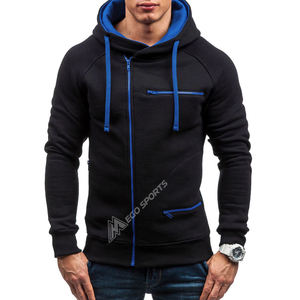 OEM Design personnalisé vêtements pour hommes solide à manches longues sweatshirts d'hiver grande taille vêtements d'extérieur chemisier sweats à capuche avec capuche - Product Image 1