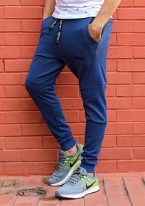 Hombres Hip Hop Elegante Rayas Elástico Cintura Mid Cuff Skinny Fit Joggers - Product Image 4