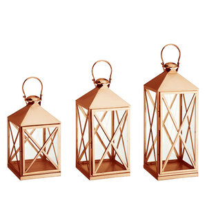 Nouvelle lanterne décorative en métal argenté et en verre pour jardin maison salon décor de table et lanterne suspendue - Product Image 4