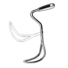 Extracteur de tête manuel sans mur Pince obstétrique en acier inoxydable de haute qualité 25.5 cm Instruments chirurgicaux Mahersi - Product Image 4