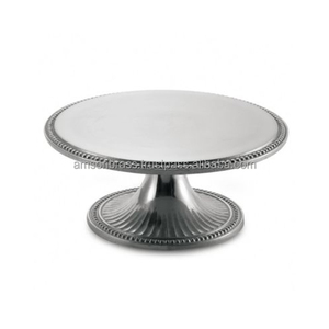 Venta caliente soporte para pasteles pátina acabado Metal hierro decorativo flor redondo soporte para pastel tamaño personalizado forma Color - Product Image 6