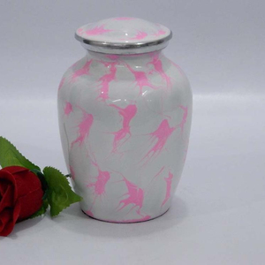 Urne de crémation à faible angle de quantité minimale de commande faite à la main Transfert de chaleur Fabricant en gros Ventes directes d'usine - Product Image 1