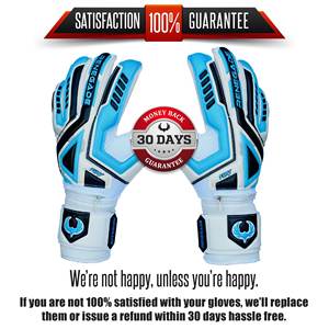 Guantes de Portero Profesionales de Espuma de Látex Alemana con Protección para los Dedos y Logotipo Personalizado - Product Image 3