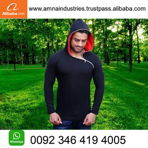 เสื้อยืดแขนยาวผู้ชายสไตล์ไฮสตรีท ผ้าเจอร์ซีย์คอตตอน 100% น้ำหนัก 340 กรัม ระบายอากาศได้ดีและไม่หดตัว - Product Image 3