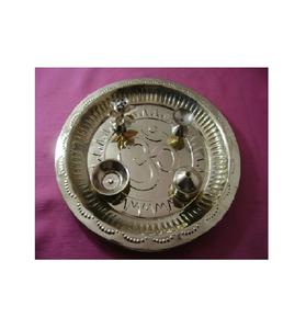ทองเหลืองชุบ Pooja Thali - Product Image 5