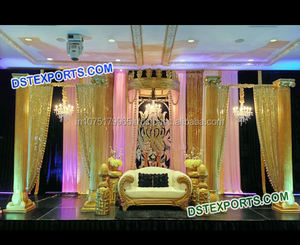 ชุดตกแต่งเวทีงานแต่งงานแบบเอเชีย,ชุดตกแต่งเวทีงานแต่งงานแบบแสงสว่างสำหรับเวทีงานเลี้ยงงานแต่งงานที่สวยงาม - Product Image 1