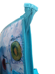 KD-0331 PP Non-Tissé Isolé Thermique Manipulé Glacière Zipper Brillant Stratification CMJN Couleur Gravure Imprimé pour Shopping - Product Image 3