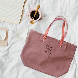 Sac fourre-tout Freetime en toile de coton robuste avec fermeture à glissière - Product Image 1