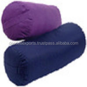 High Quality Cotton Filled <b>Yoga</b> <b>Bolster</b> for <b>Yoga</b> & Massage OEM Private Label India Premium Customized Color & Size Yogic Cushion - Product Image 1