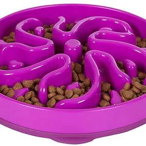 Purple Slows Dog Bowls