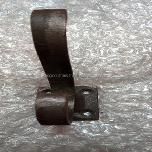 Gancho de pared de latón macizo de OMG Industries con diseño de bellota negra, tipo antideslizante de ojo de hierro fundido, gancho para sombrero para uso doméstico, venta al por mayor - Product Image 2