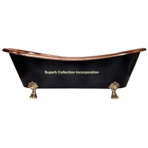 โบราณอ่างอาบน้ำทองแดงโบราณสำหรับขาย - Product Image 1