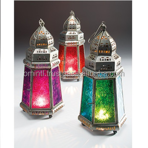 Reliable Manufacturer of Latest Design Top Quality Home Decor Tiny Colorful Candle <b>Lantern</b> for Christmas and Wedding Decoration - Product Image 1