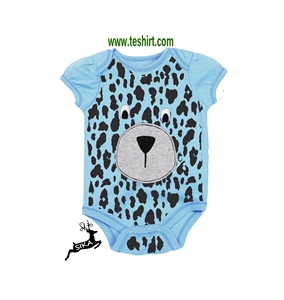 Traje de Nieve para Bebé de Algodón Orgánico OEM, Mono de Invierno con Estampado de Guepardo para Bebés y Niños Pequeños, Exportación al por Mayor, Fabricante de India - Product Image 1