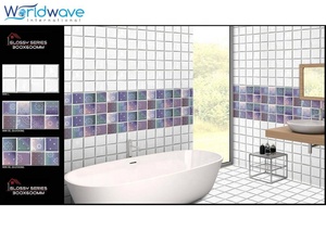 Carreaux muraux en céramique de style moderne 30x60cm en porcelaine brillante pour l'isolation thermique des sols et des murs à l'intérieur Fonction antibactérienne - Product Image 5