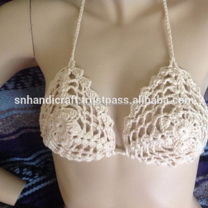 เสื้อชั้นในแบบผูกคอ โครเชต์ งานแฮนด์เมด คอลเลคชั่นพิเศษ - Product Image 1