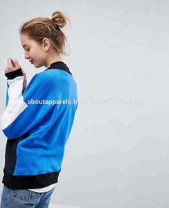 Sweat-shirt respirant à col ras du cou pour femmes OEM en vrac Vente en gros pas cher personnalisé - Product Image 3