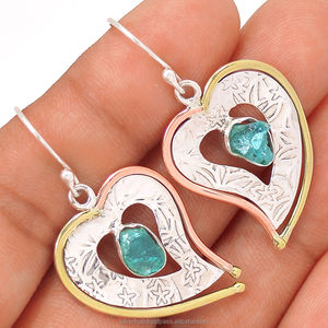 Pendientes de plata de ley 925 hechos a mano, oferta - Product Image 1