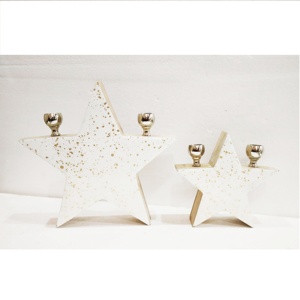 Arbre de noël en bois massif, pour décoration de noël - Product Image 2