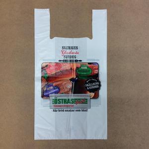 100% Degradable HDPE plastic t shirt bag Cheap price vescarrier bags made in Viet nam - Product Image 1