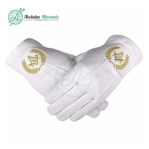 Nouveau Design Franc-Maçon Blanc Maçonnique 100% Coton - Product Image 1
