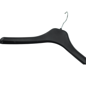 Costume de manteau personnalisé, cintre noir en plastique, de bonne qualité, pièces - Product Image 2