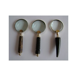 แว่นขยายดีไซน์ลายนูนโบราณพกพาง่าย,แว่นขยาย3X พกพาง่ายสำหรับบ้านสำนักงานและโรงเรียน - Product Image 6