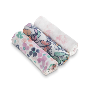 2024 Trending 100% Organic Muslin Swaddle Wrap High Quality Customized Baby Swaddle GOTS Certified - Product Image 1