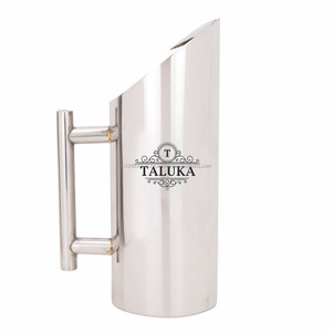 Jarra de Agua Recta de Acero Inoxidable de 50 oz para Servir Bebidas en Hoteles y Restaurantes, Proveedor Mayorista - Product Image 1