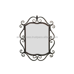 Iron Black Metal <b>Frame</b> Indoor <b>Mirror</b> - Product Image 1