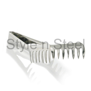 Pince à nourriture de cuisine en acier inoxydable de conception classique de haute qualité - Product Image 2