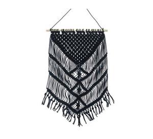 Fabriqué à la main indien 100% coton macramé tenture murale Boho macramé tenture murale vente en gros fabricant - Product Image 1