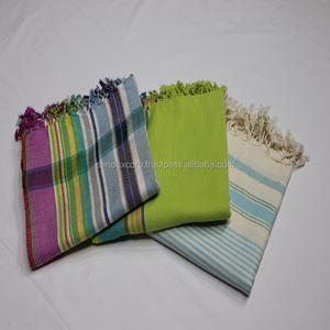 Eye Catching Design Premium Quality Turkish <b>Towel</b> 100% Soft Cotton Kikoy <b>Towel</b> Super Absorbent Kikoy <b>Towel</b> Exporter in India - Product Image 6